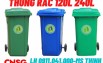 Bán thùng rác công cộng 120lit 240lit giá sỉ lẻ 0911041000